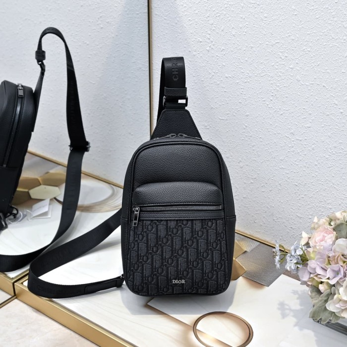 Front Zip Pocket Casual Everyday Sling Shoulder Bag 2 colors 29116549