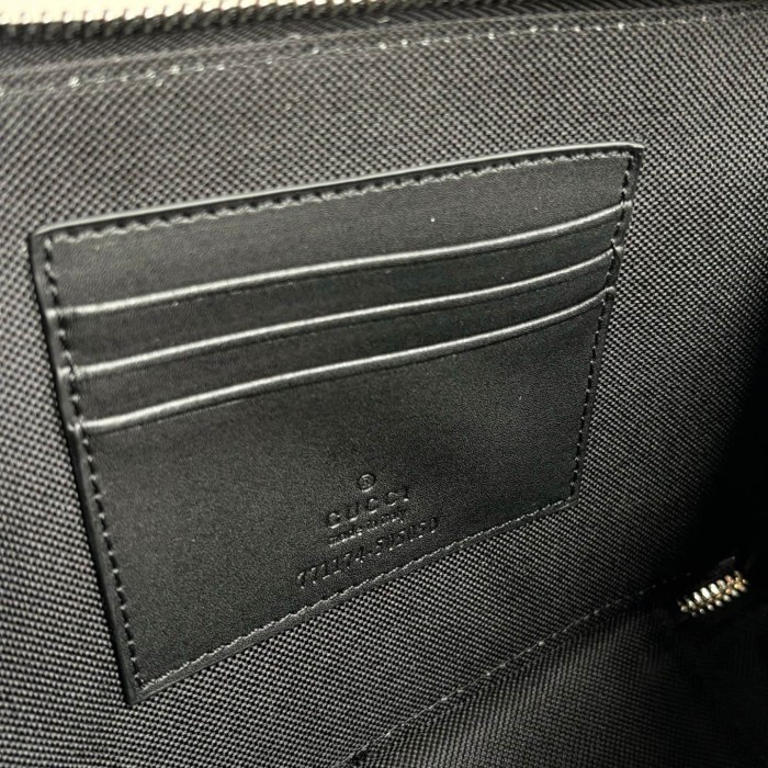 1:1 qualituy verson GG Supreme Dark Canvas Rectangular Zip Box Bag 3 colors 29116418