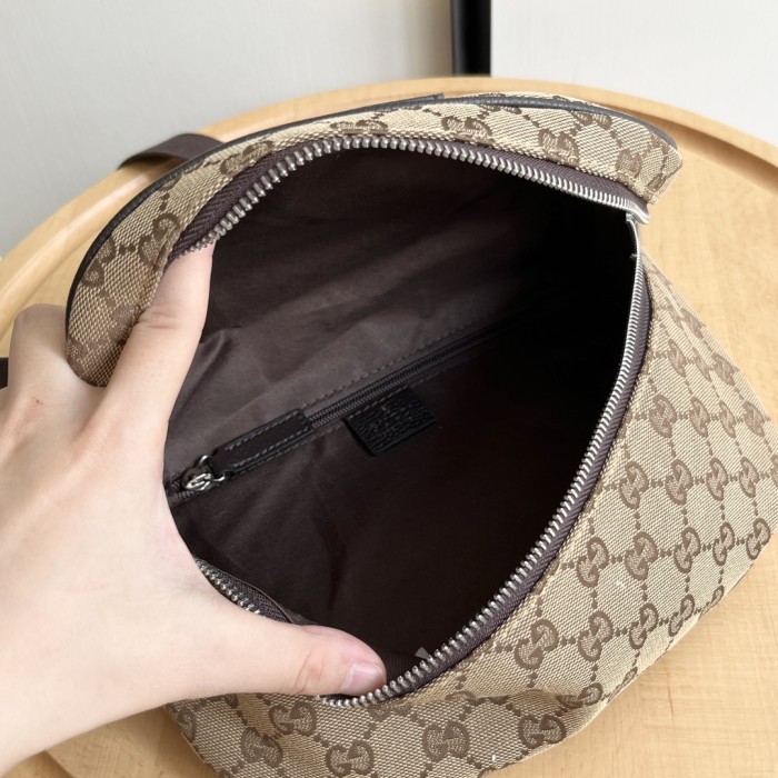 1:1 qualituy verson GG Nylon Cosmetic Wash Bag Double Zip Crossbody Toiletry Bag 3 colors 29116432