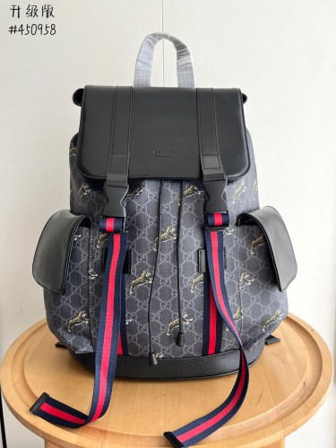 GG Supreme Tiger Print Drawstring Backpack 2 colors 29116480
