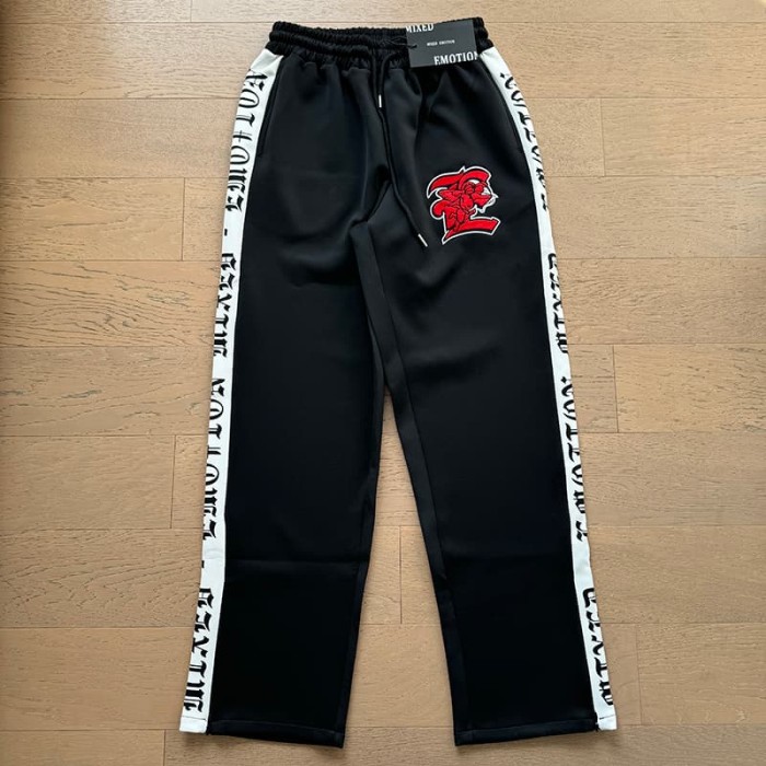 Red Label Cupid Embroidery Side Webbing Sweatpants 29116542