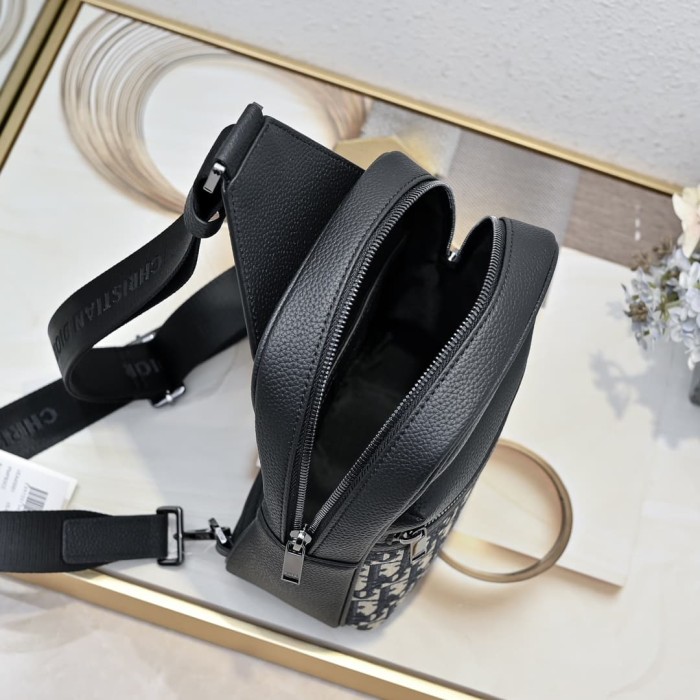 Front Zip Pocket Casual Everyday Sling Shoulder Bag 2 colors 29116549