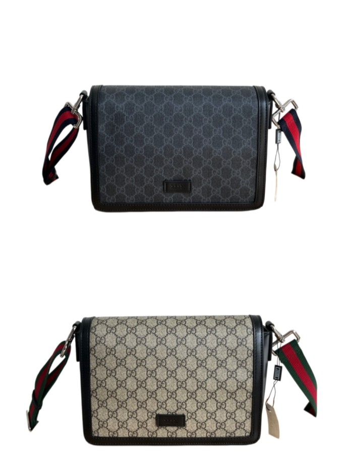 1:1 qualituy verson Supreme Dark Canvas Flap Crossbody Bag Web Strap Messenger Bag 3 colors 29116396