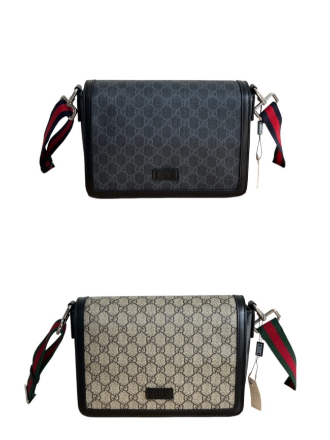 1:1 qualituy verson Supreme Dark Canvas Flap Crossbody Bag Web Strap Messenger Bag 3 colors 29116396