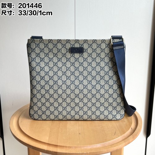 1:1 qualituy verson GG Supreme Document Crossbody Bag Large Shoulder Messenger Bag 2 colors 29116368