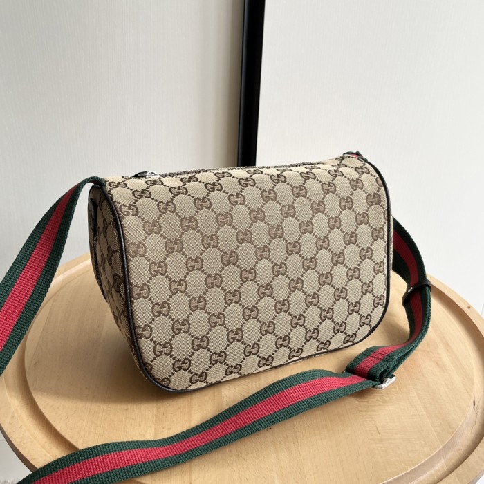 1:1 qualituy verson GG Nylon Cosmetic Wash Bag Double Zip Crossbody Toiletry Bag 3 colors 29116432