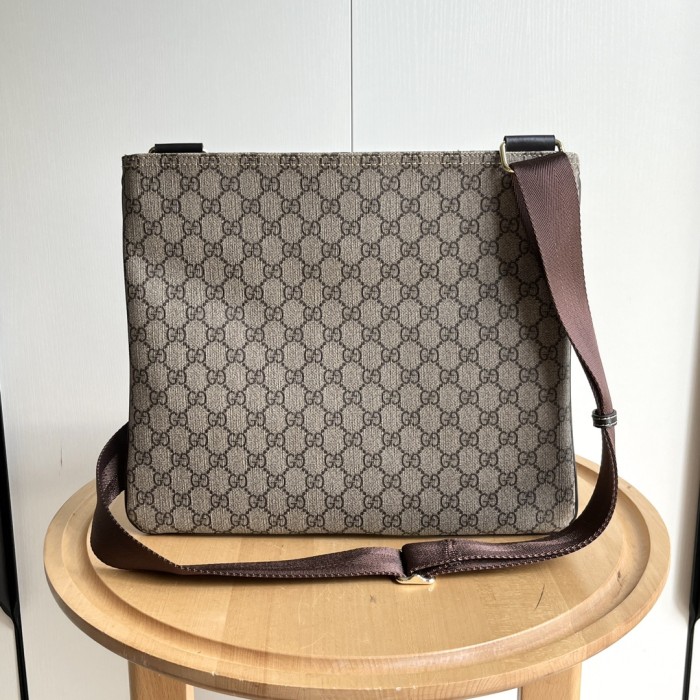 1:1 qualituy verson GG Supreme Document Crossbody Bag Large Shoulder Messenger Bag 2 colors 29116368