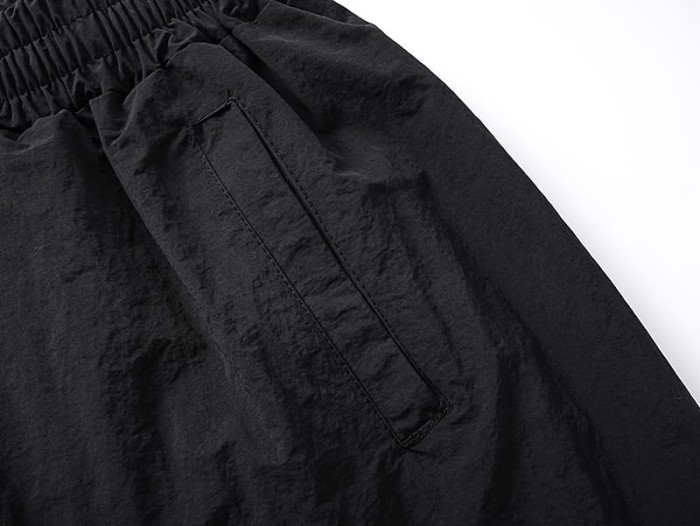 Side Gothic Letter Full Rhinestone Casual Pants 29116540