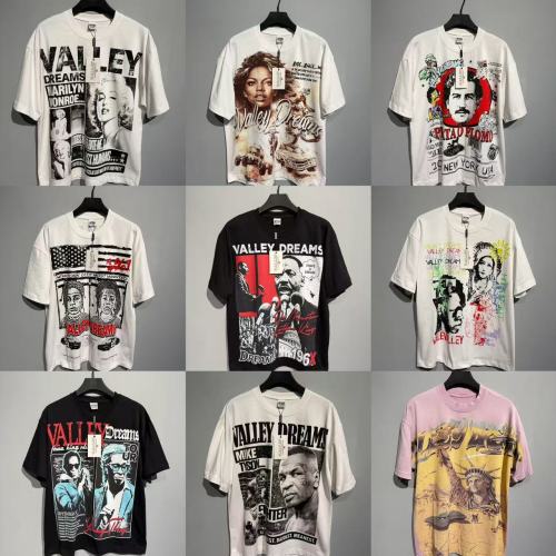 American Vintage Celebrity Portrait Print Washed Tee 9 colors 29119186