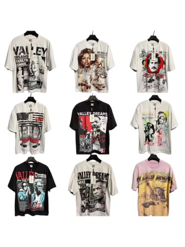 American Vintage Celebrity Portrait Print Washed Tee 9 colors 29119186