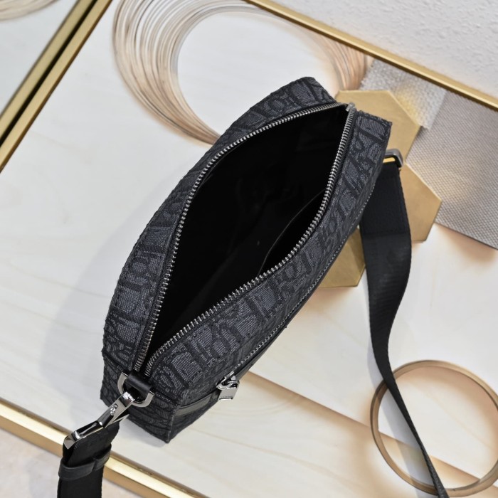 Luxury Monogram Sling Bag - Black Jacquard Crossbody for Men 2 colors 29119176