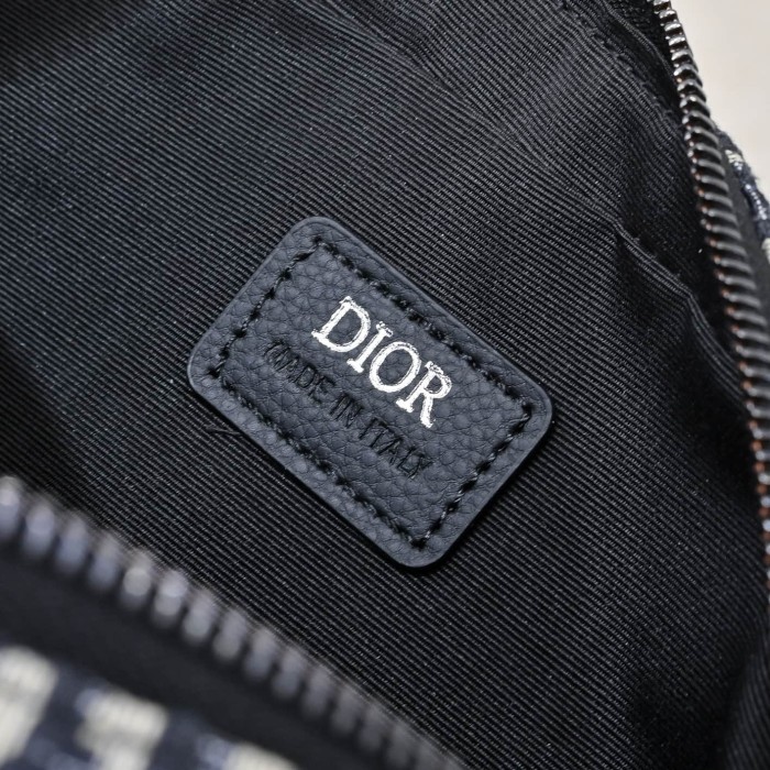 Luxury Monogram Sling Bag - Black Jacquard Crossbody for Men 2 colors 29119176