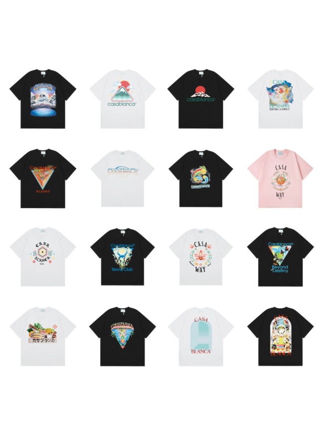 American Streetwear Summer Digital Print Tee 54 colors 29119160