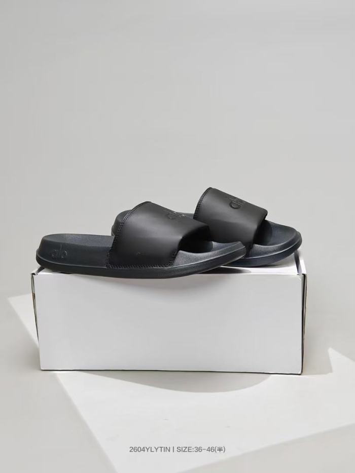[plus-size shoes]Embossed Logo Post-Sport Recovery Slides 9 colors 29119236