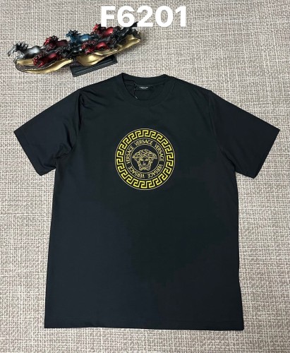 Luxury Italian Circular Greca Frame Medusa Print Matching Couple T-shirt 2 colors 29119377