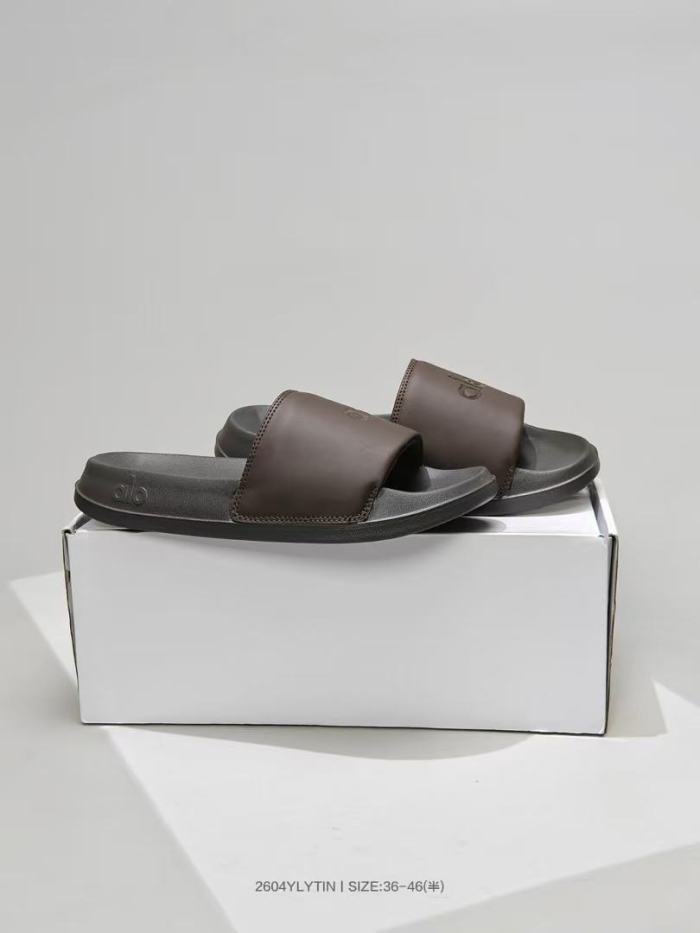 [plus-size shoes]Embossed Logo Post-Sport Recovery Slides 9 colors 29119236