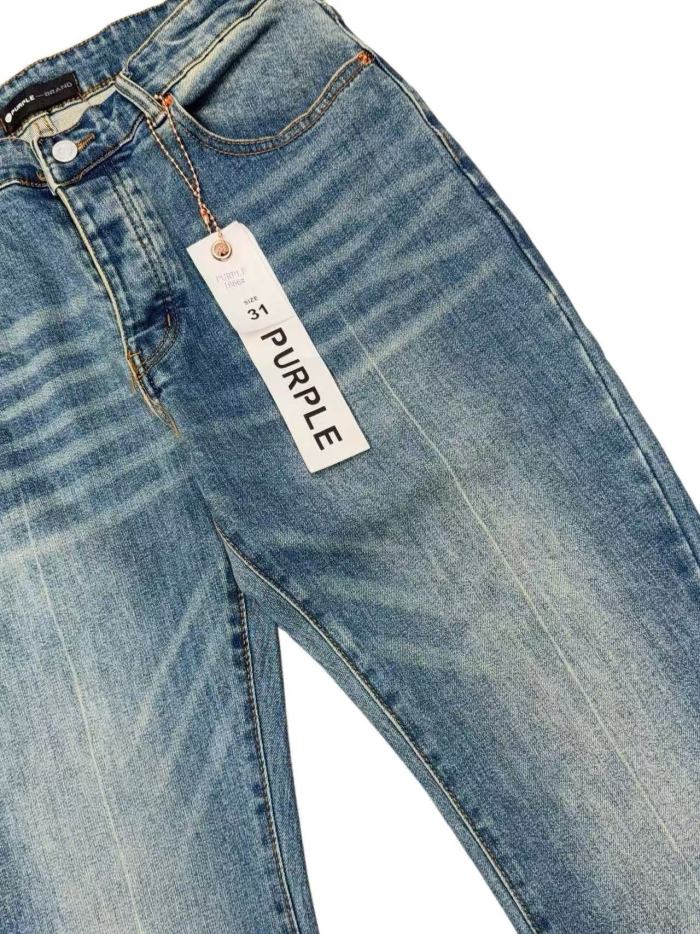 1:1 quality version Premium Vintage Mid Blue Faded Flare Bootcut Jeans 29164297