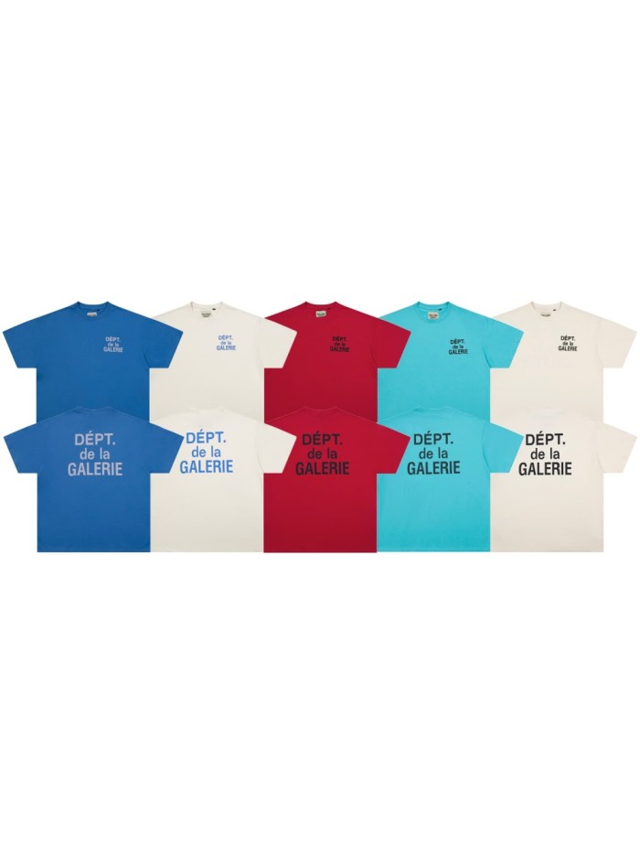 Classic French Letter Print Tee 5 colors 29143803