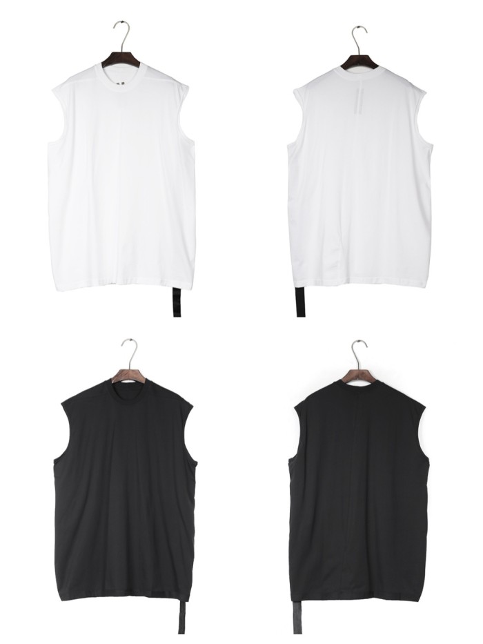 1:1 quality version Solid Color Basic Ribbon Detail Tank Top 2 colors 29143775