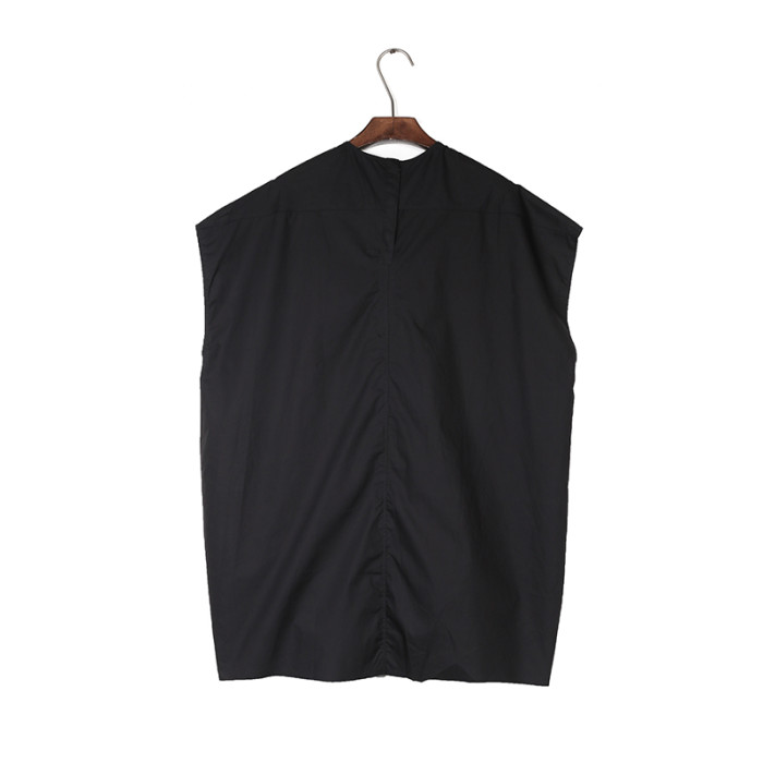 1:1 quality version Deconstructed Panel Pleated Sleeveless Tank Top 29143776
