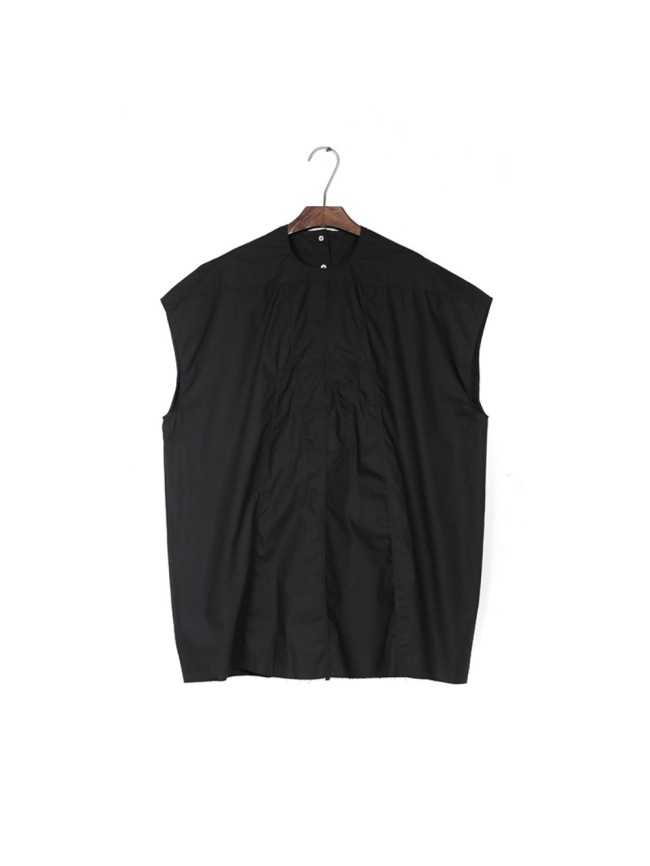 1:1 quality version Deconstructed Panel Pleated Sleeveless Tank Top 29143776