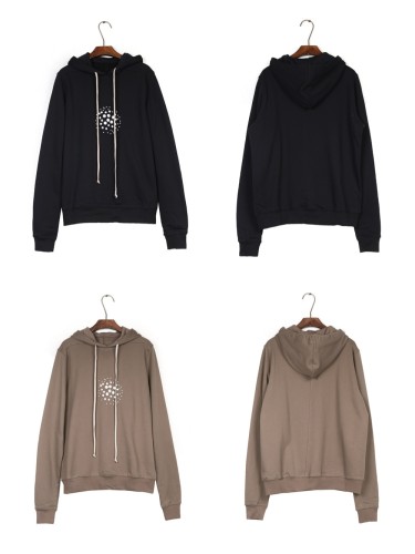 1:1 quality version Dense High-Temperature Heat-Pressed Sequin Hoodie 2 colors 29143781