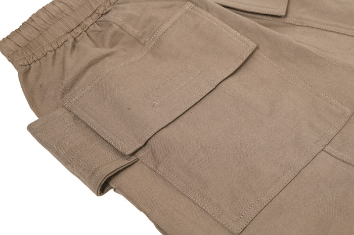 1:1 quality version Multi-Pocket Wide-Leg Double Ring Pants 2 colors 29143785