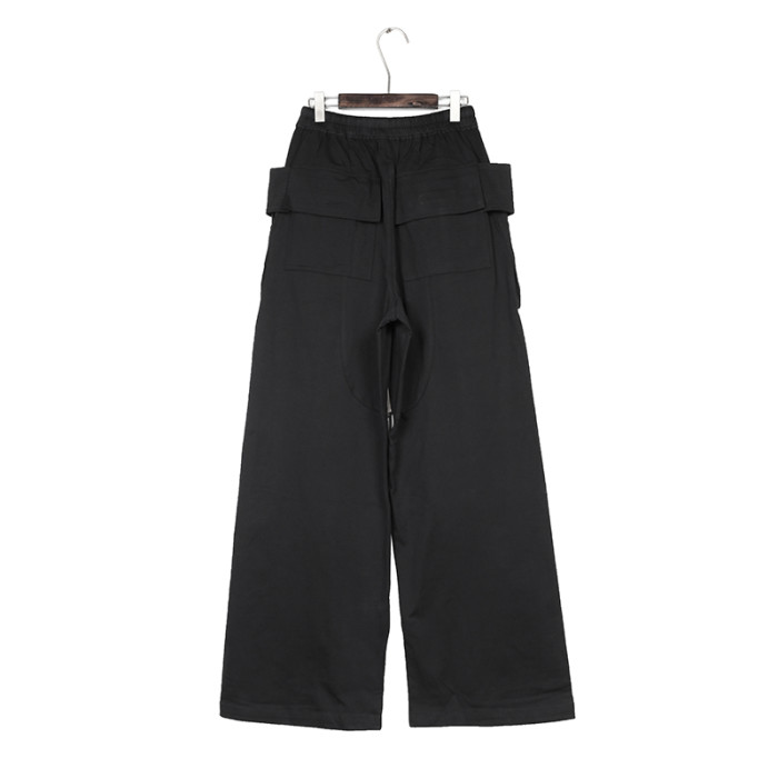 1:1 quality version Multi-Pocket Wide-Leg Double Ring Pants 2 colors 29143785