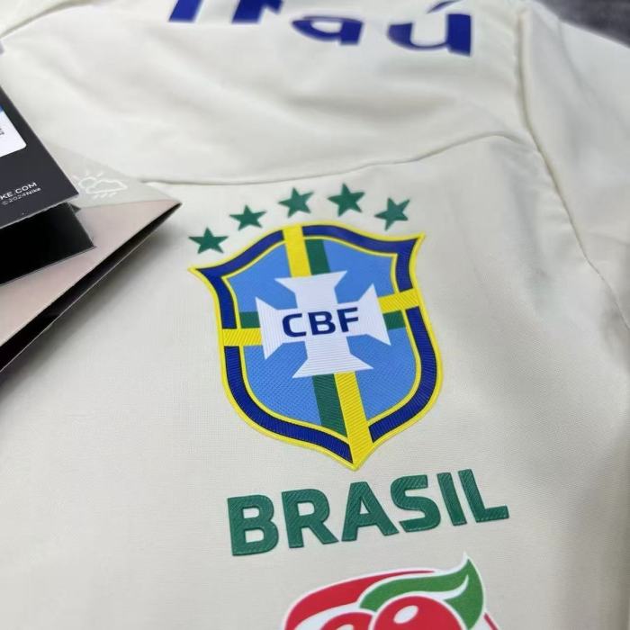 24/25 Brazil National Team N GORE-TEX Professional Training Windbreaker Jacket 3 colors 29140181