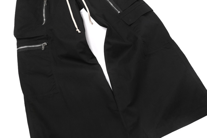 1:1 quality version Zip Pocket Wide-Leg Floor-Length Cargo Long Pants 29143788