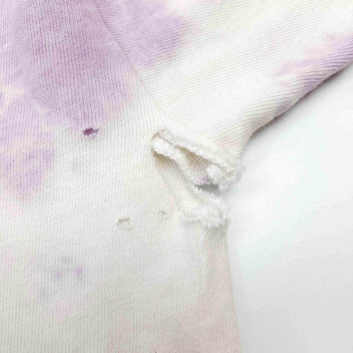 [Big & Tall for weights up to 220 lbs]1:1 quality version Saint Tribe Light Purple Tie-Dye Print Tee 29166497