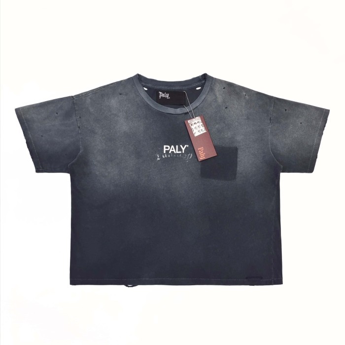 [Big & Tall for weights up to 220 lbs]1:1 quality version Chest Worn Logo Print Washed Tee 2 colors 29166496