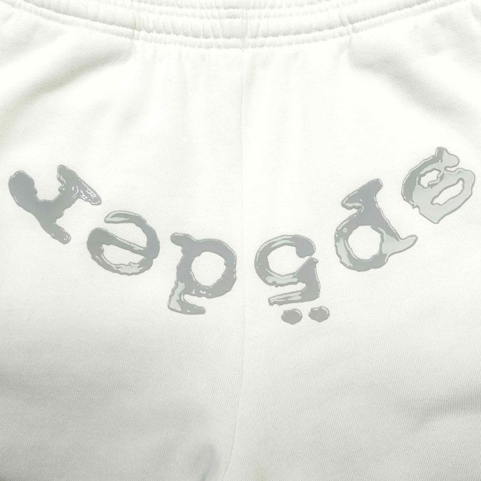 [Big & Tall for weights up to 220 lbs]1:1 quality version Gray White Dip-Dye Spider Web Print Hoodie & Pants Set 29168717