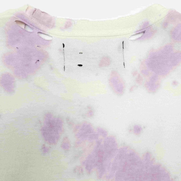 [Big & Tall for weights up to 220 lbs]1:1 quality version Saint Tribe Light Purple Tie-Dye Print Tee 29166497