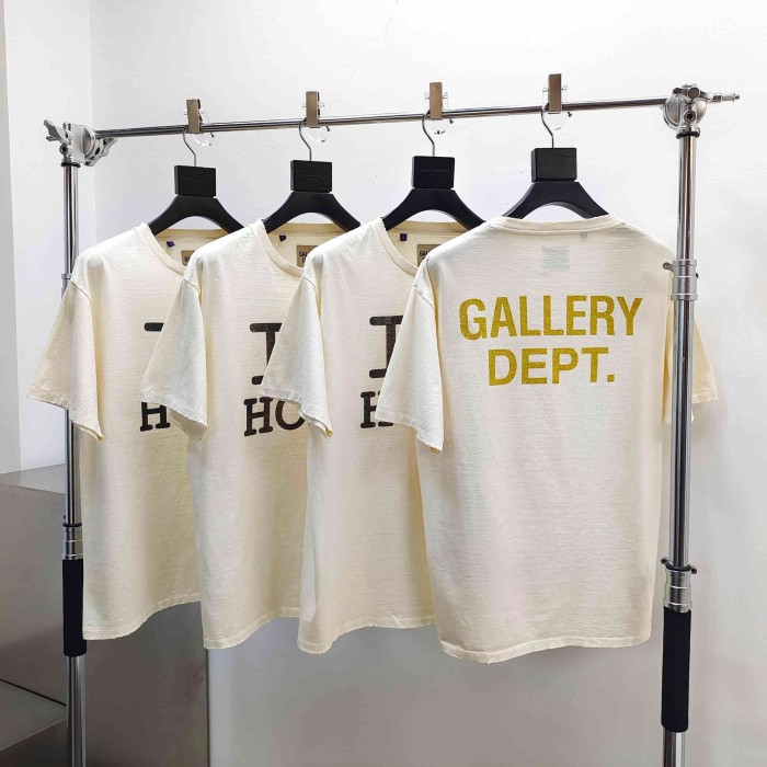 [Big & Tall for weights up to 220 lbs]1:1 quality version I Love Home Beige Print Washed Tee 29166492