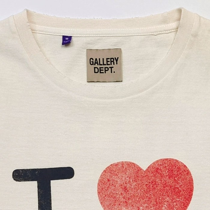 [Big & Tall for weights up to 220 lbs]1:1 quality version I Love Home Beige Print Washed Tee 29166492