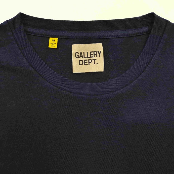 [Big & Tall for weights up to 220 lbs]1:1 quality version Horizontal Small French Letter Print Washed Tee 3 colors 29166491