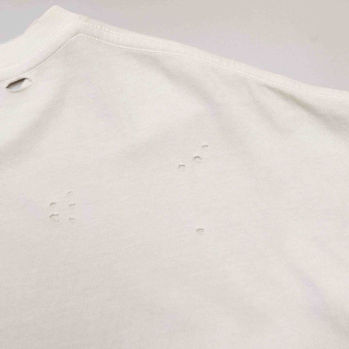 [Big & Tall for weights up to 220 lbs]1:1 quality version Chest Worn Logo Print Washed Tee 2 colors 29166496