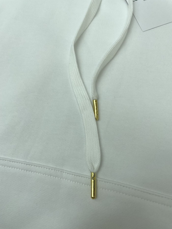 1:1 quality versionFrench Preppy Tennis Style Triangle Villa Landscape Embroidery Hooded &Sweatpants set 29166435