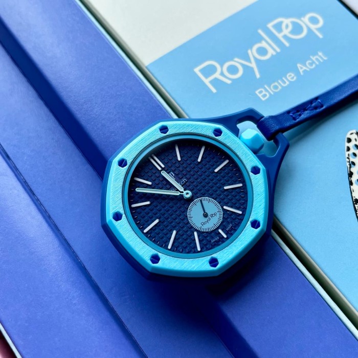AP x Swatch Royal Oak Dopamine Dial Quartz Movement Pocket Watch & Wrist Watch 8 colors【Dial diameter：42mm】29202610