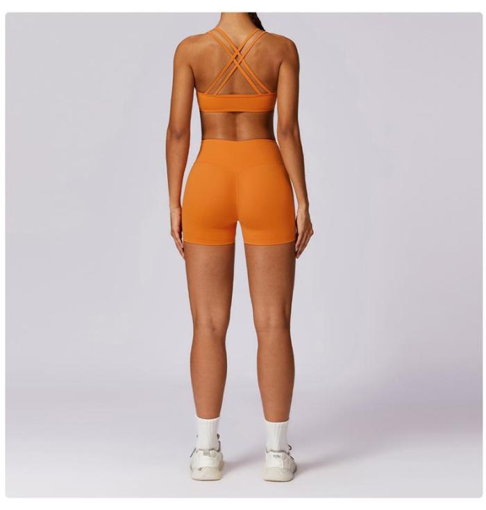 Fitted Cloud Feel High Waist Butt Lifting Yoga Shorts 11 colors 29201422