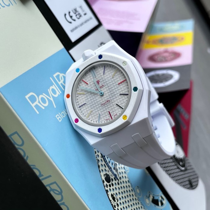 AP x Swatch Royal Oak Dopamine Dial Quartz Movement Pocket Watch & Wrist Watch 8 colors【Dial diameter：42mm】29202610