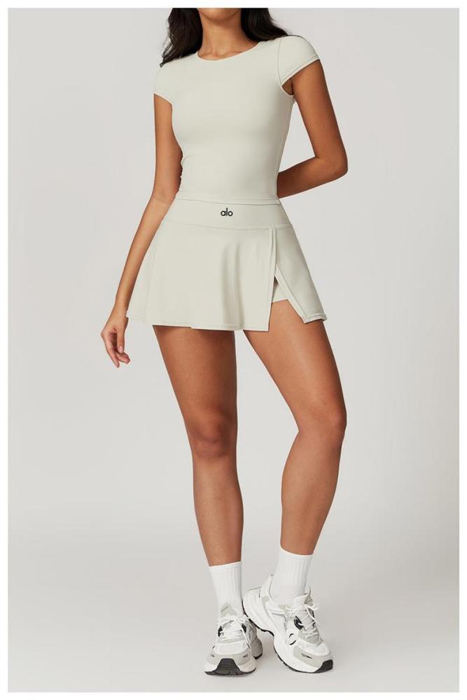 Tank Top A-Line One-Piece Tennis Skort Yoga Set 5 colors 29201418