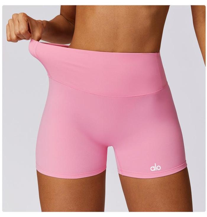 Fitted Cloud Feel High Waist Butt Lifting Yoga Shorts 11 colors 29201422