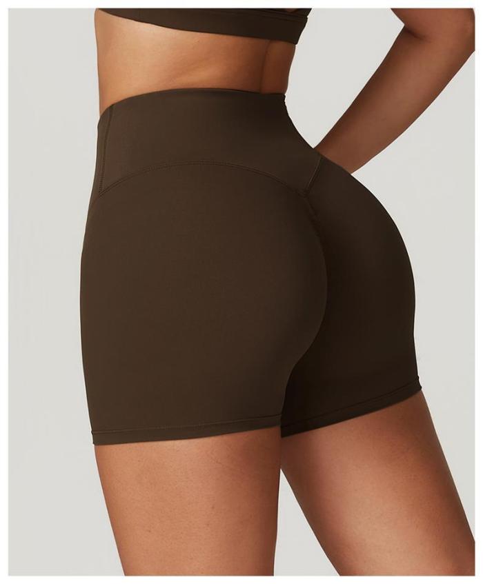 Fitted Cloud Feel High Waist Butt Lifting Yoga Shorts 11 colors 29201422