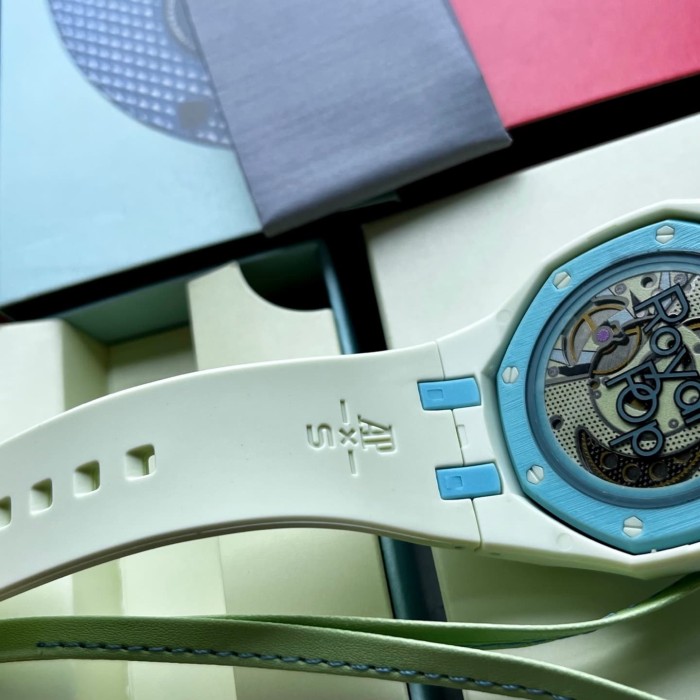 AP x Swatch Royal Oak Dopamine Dial Quartz Movement Pocket Watch & Wrist Watch 8 colors【Dial diameter：42mm】29202610