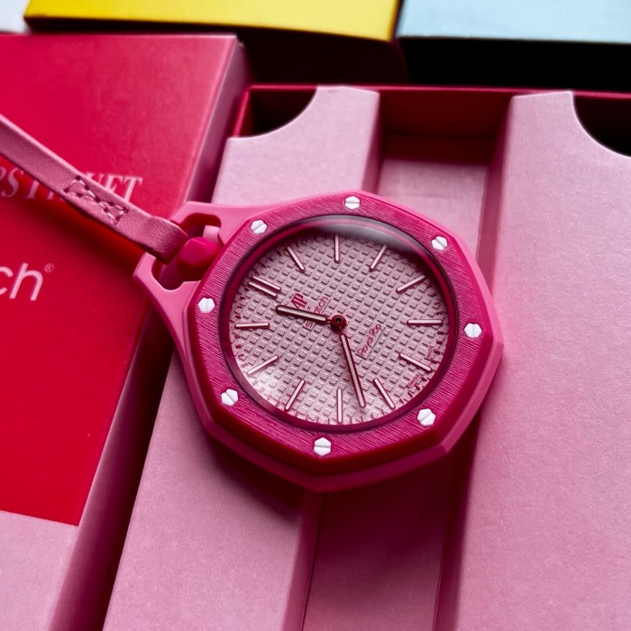 AP x Swatch Royal Oak Dopamine Dial Quartz Movement Pocket Watch & Wrist Watch 8 colors【Dial diameter：42mm】29202610