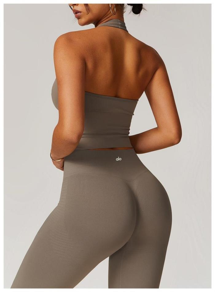 High Waist Tummy Control Sports Yoga Pants 4 colors 29201421