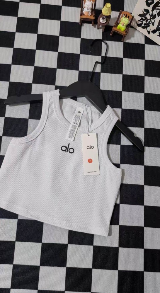 Summer Sports Cropped Ribbed Sleeveless Tank Top 3 colors 29201420