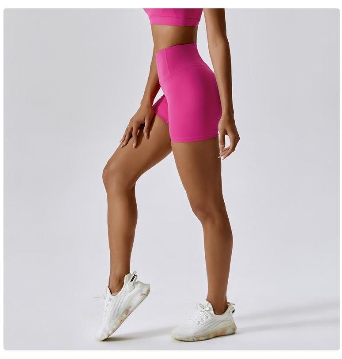 Fitted Cloud Feel High Waist Butt Lifting Yoga Shorts 11 colors 29201422